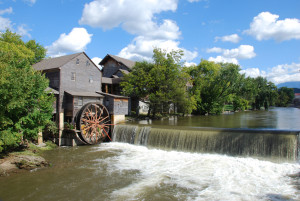 The Old Mill in Pigeon Forge Tennessee.